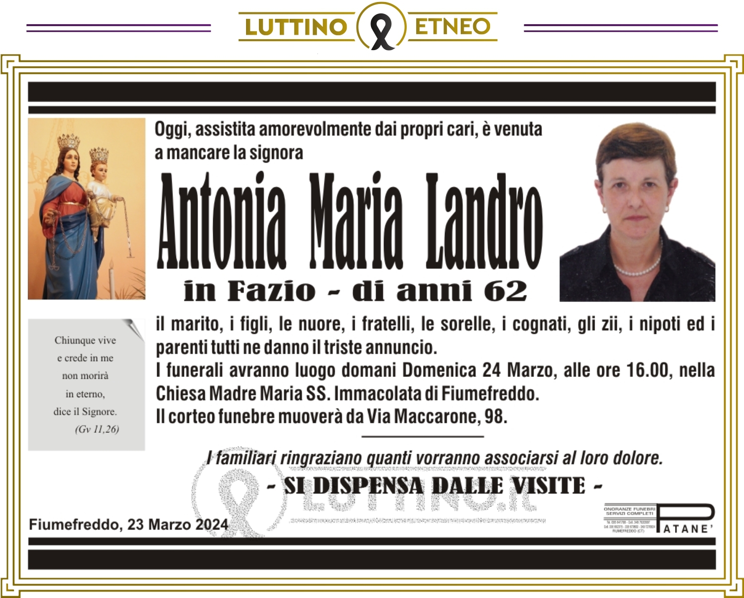 Antonia Maria Landro